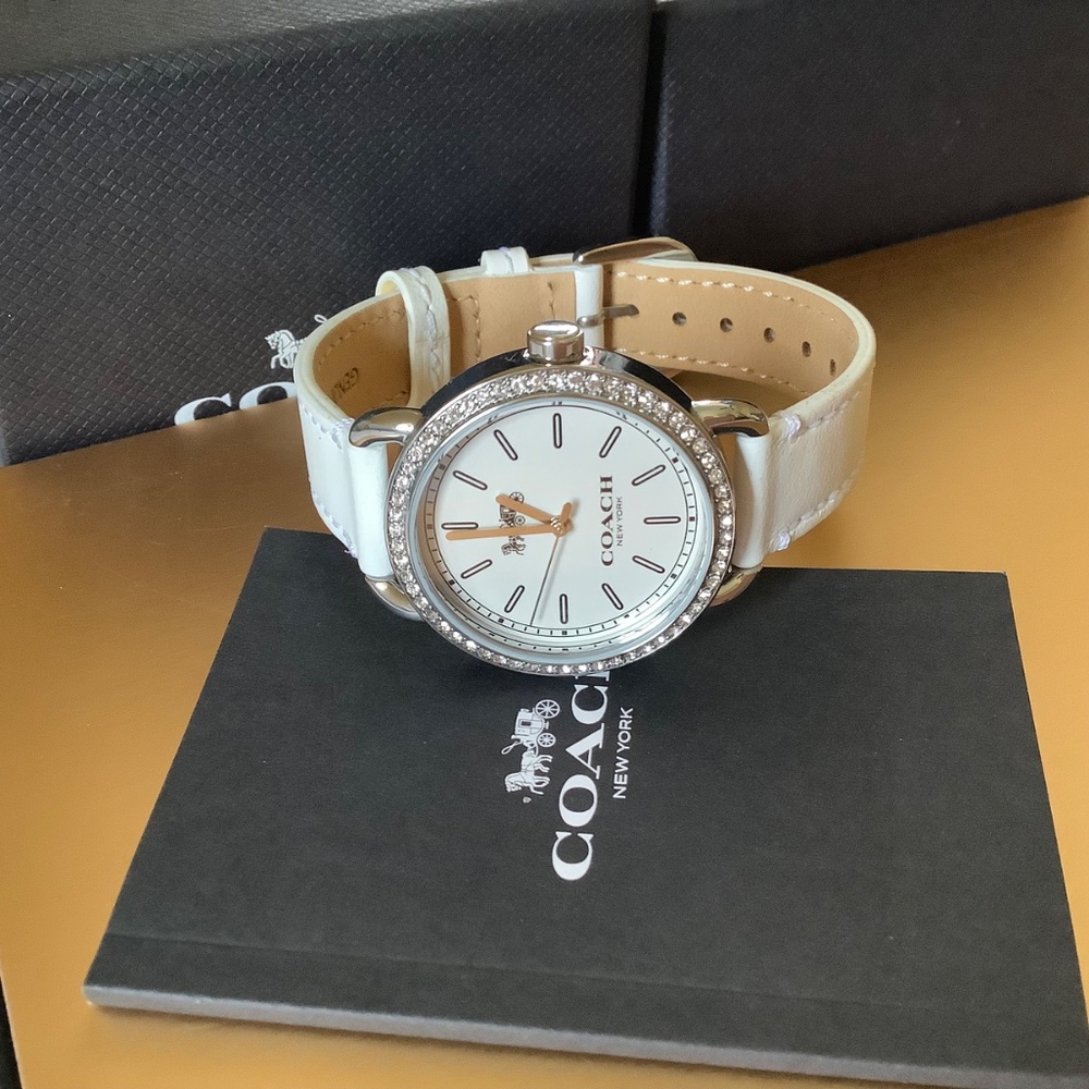 Coach White Women's Watch - Picture 6 of 16